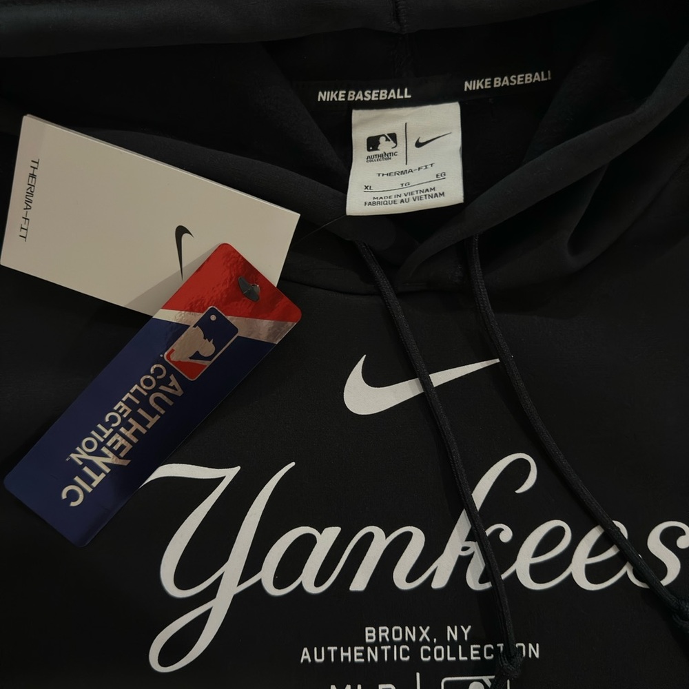 Authentic Yankees Baseball Hoodie